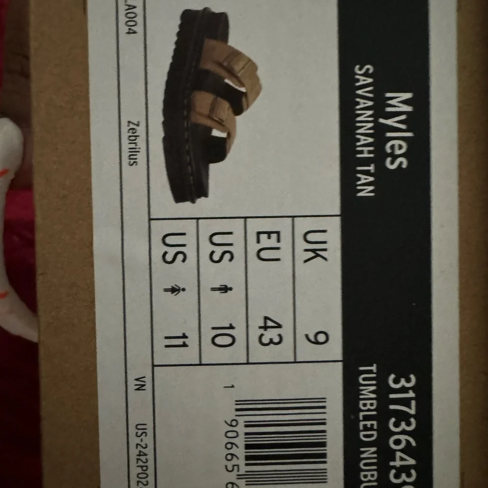 Like new Myles Dr Martens Platform Sandals W sz 11/ M size 10 - Picture 4 of 4